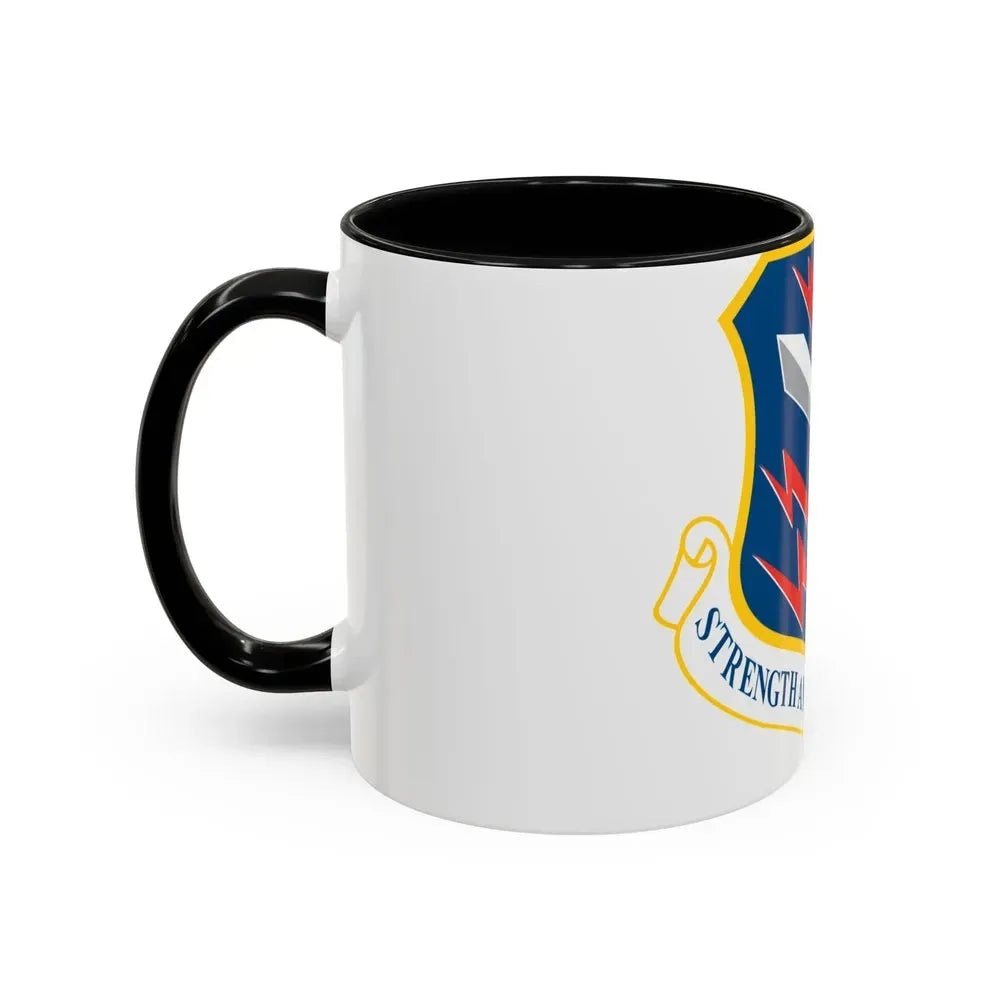 21st Space Wing (U.S. Air Force) Accent Coffee Mug - Go Mug Yourself