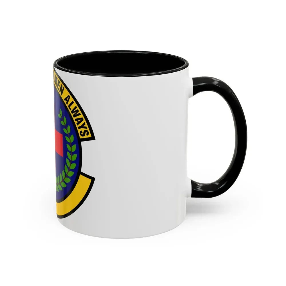 22 Healthcare Operations Squadron AMC (U.S. Air Force) Accent Coffee Mug - Go Mug Yourself