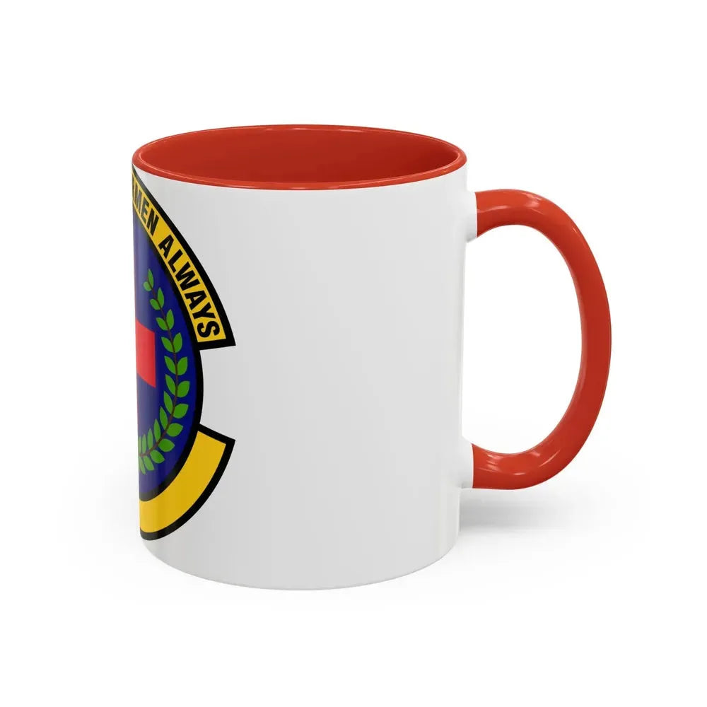 22 Healthcare Operations Squadron AMC (U.S. Air Force) Accent Coffee Mug - Go Mug Yourself