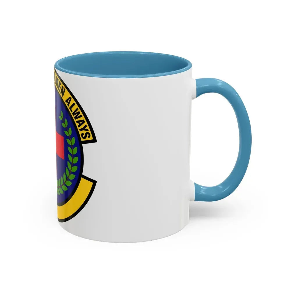 22 Healthcare Operations Squadron AMC (U.S. Air Force) Accent Coffee Mug - Go Mug Yourself