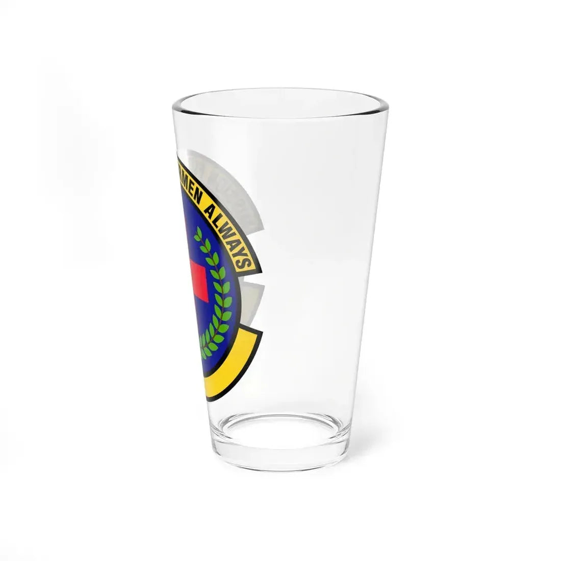 22 Healthcare Operations Squadron AMC (U.S. Air Force) Pint Glass 16oz - Go Mug Yourself