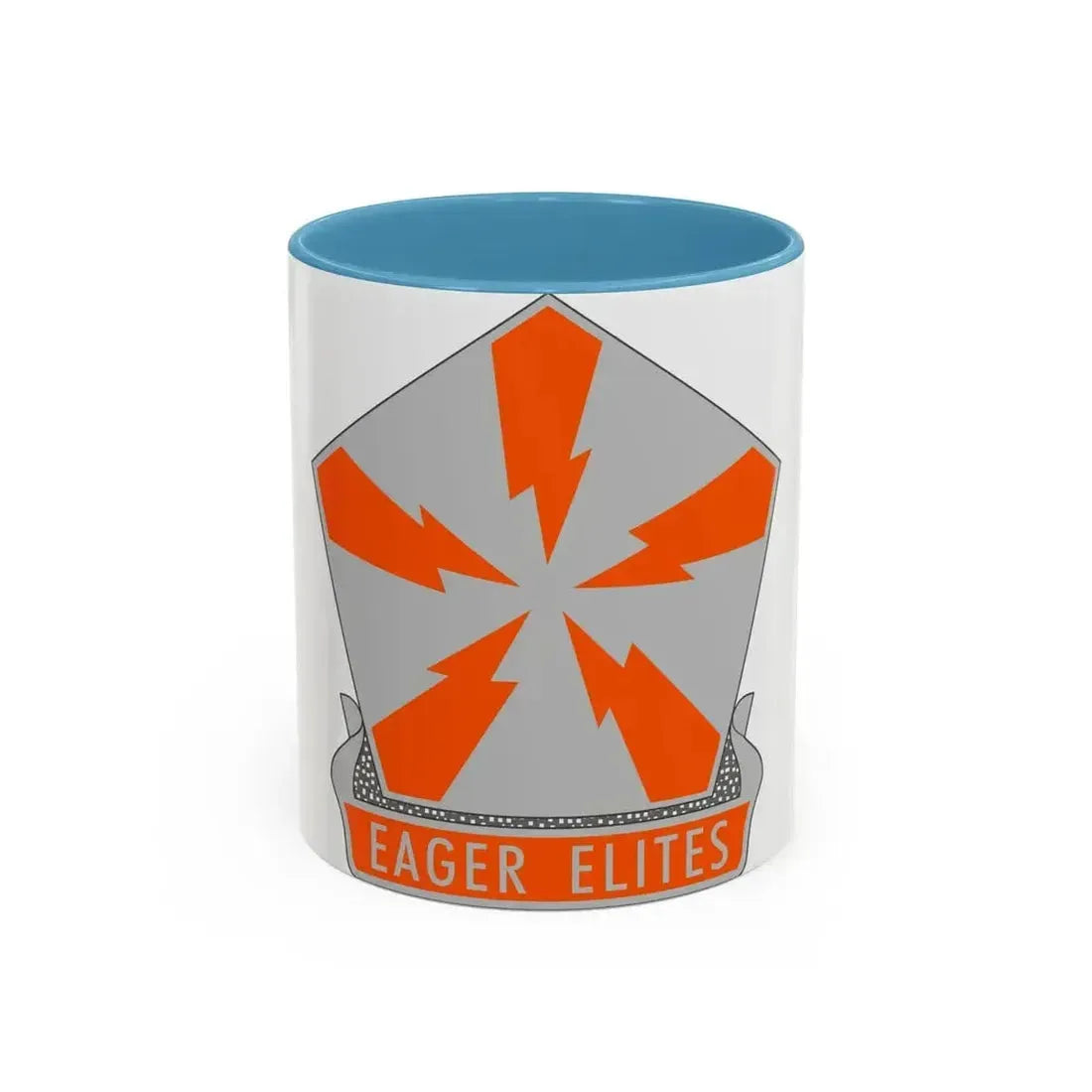 22 Signal Brigade 2 (U.S. Army) Accent Coffee Mug 11oz Light Blue - Go Mug Yourself