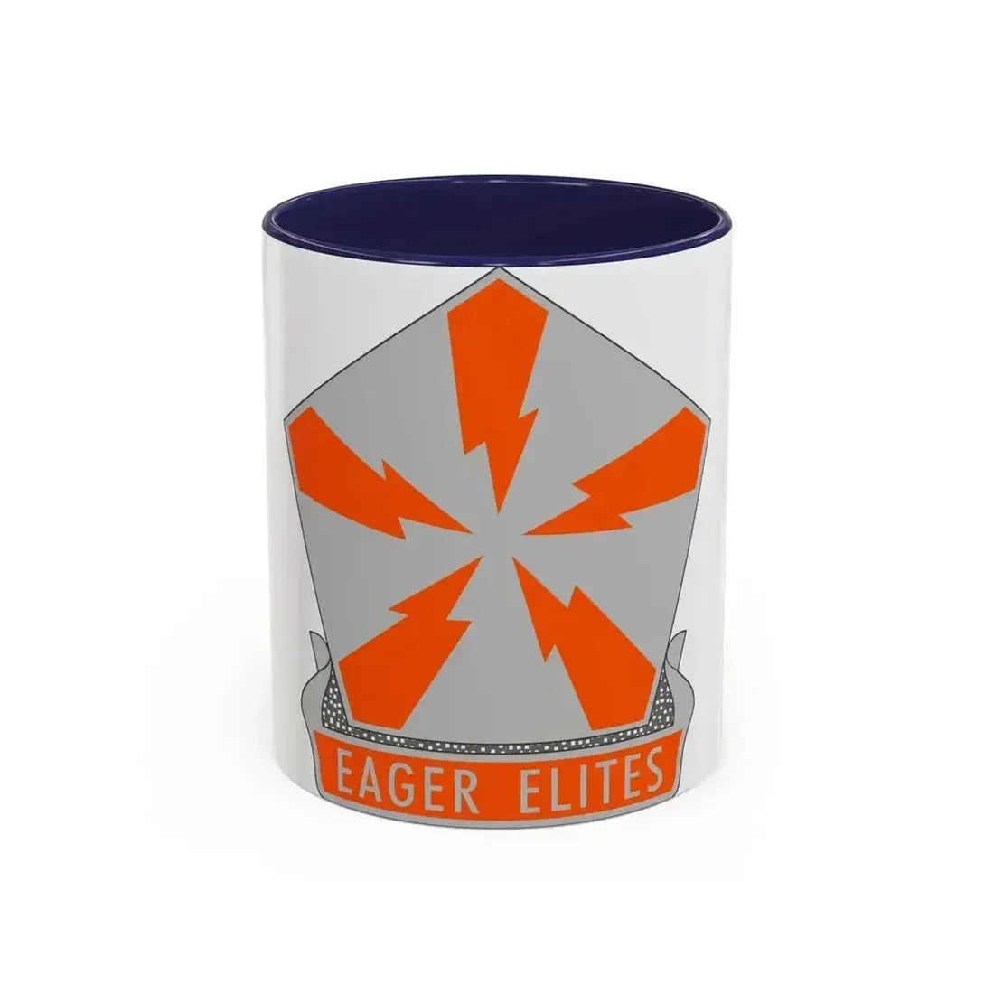 22 Signal Brigade 2 (U.S. Army) Accent Coffee Mug 11oz Navy - Go Mug Yourself