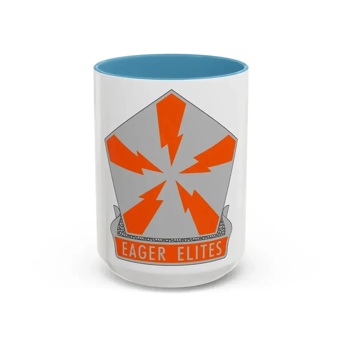 22 Signal Brigade 2 (U.S. Army) Accent Coffee Mug 15oz Light Blue - Go Mug Yourself