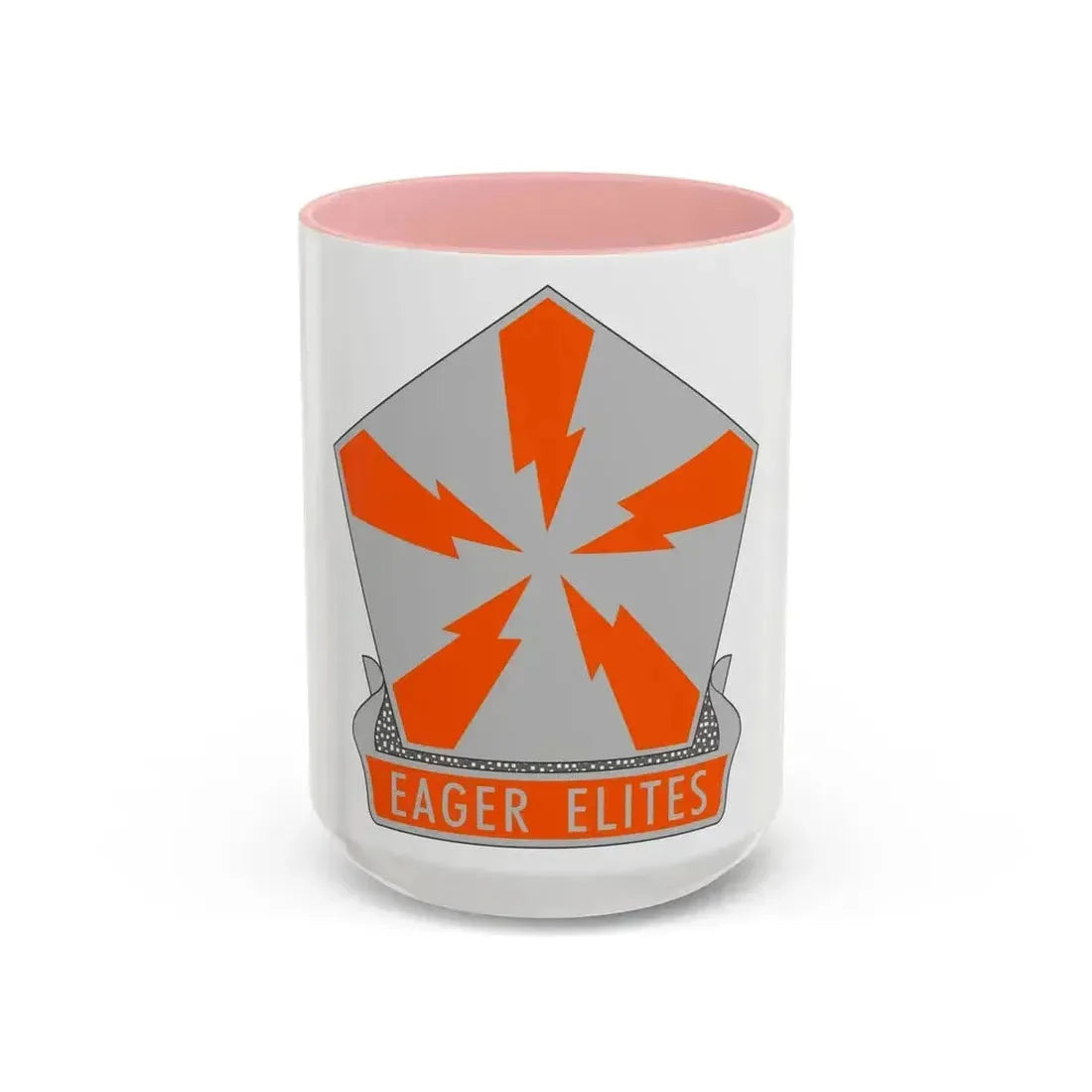 22 Signal Brigade 2 (U.S. Army) Accent Coffee Mug 15oz Pink - Go Mug Yourself