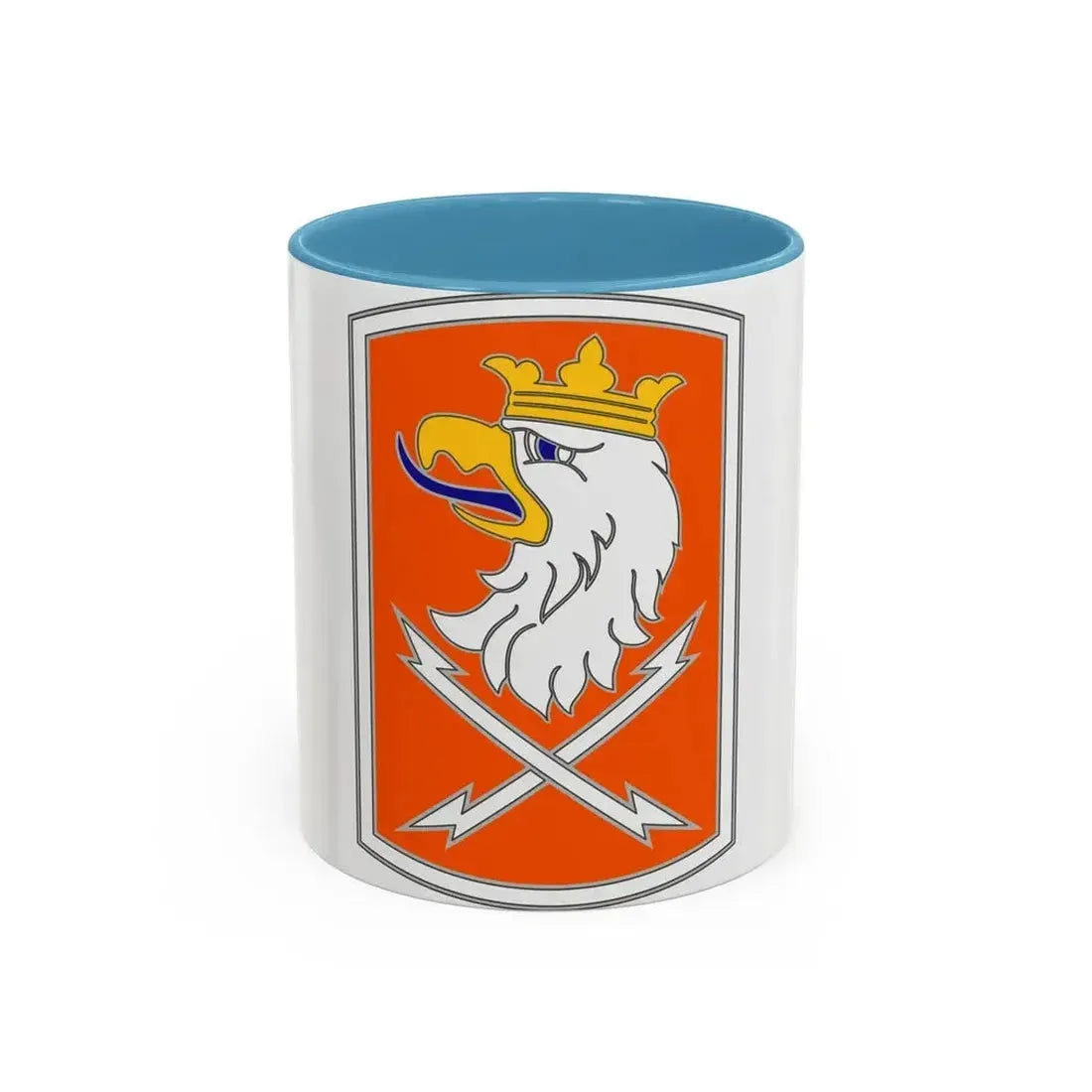 22 Signal Brigade 3 (U.S. Army) Accent Coffee Mug 11oz Light Blue - Go Mug Yourself