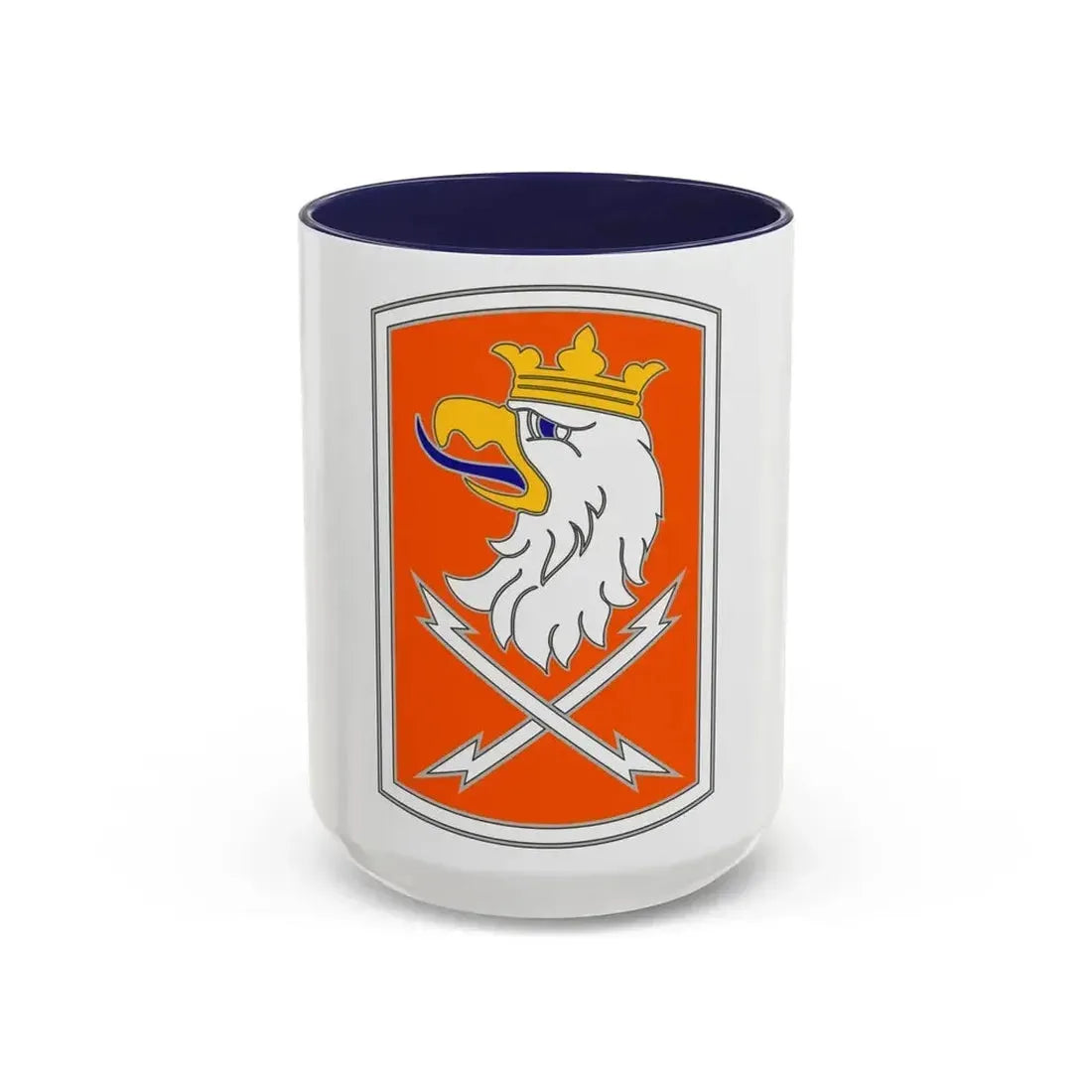 22 Signal Brigade 3 (U.S. Army) Accent Coffee Mug 15oz Navy - Go Mug Yourself