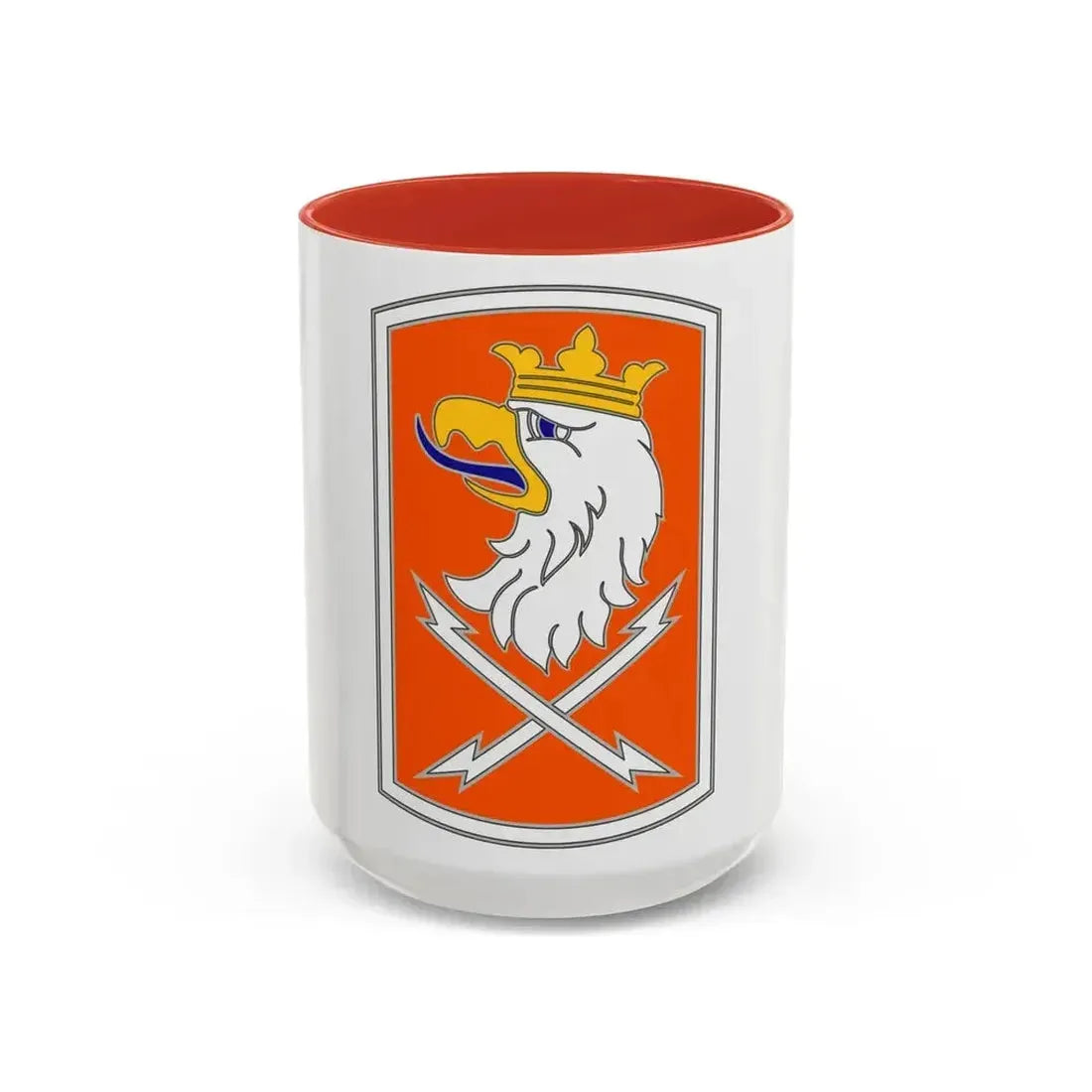 22 Signal Brigade 3 (U.S. Army) Accent Coffee Mug 15oz Red - Go Mug Yourself