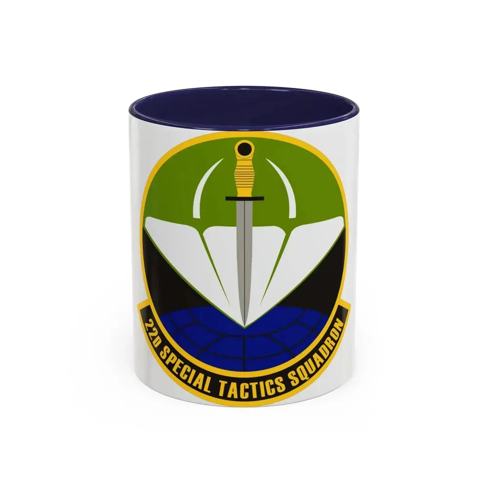 22 Special Tactics Sq AFSOC (U.S. Air Force) Accent Coffee Mug 11oz Navy - Go Mug Yourself