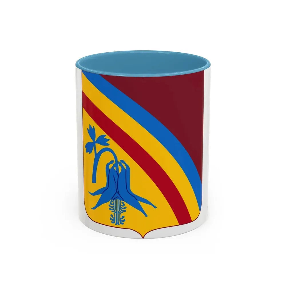 22 Transportation Battalion 2 (U.S. Army) Accent Coffee Mug 11oz Light Blue - Go Mug Yourself