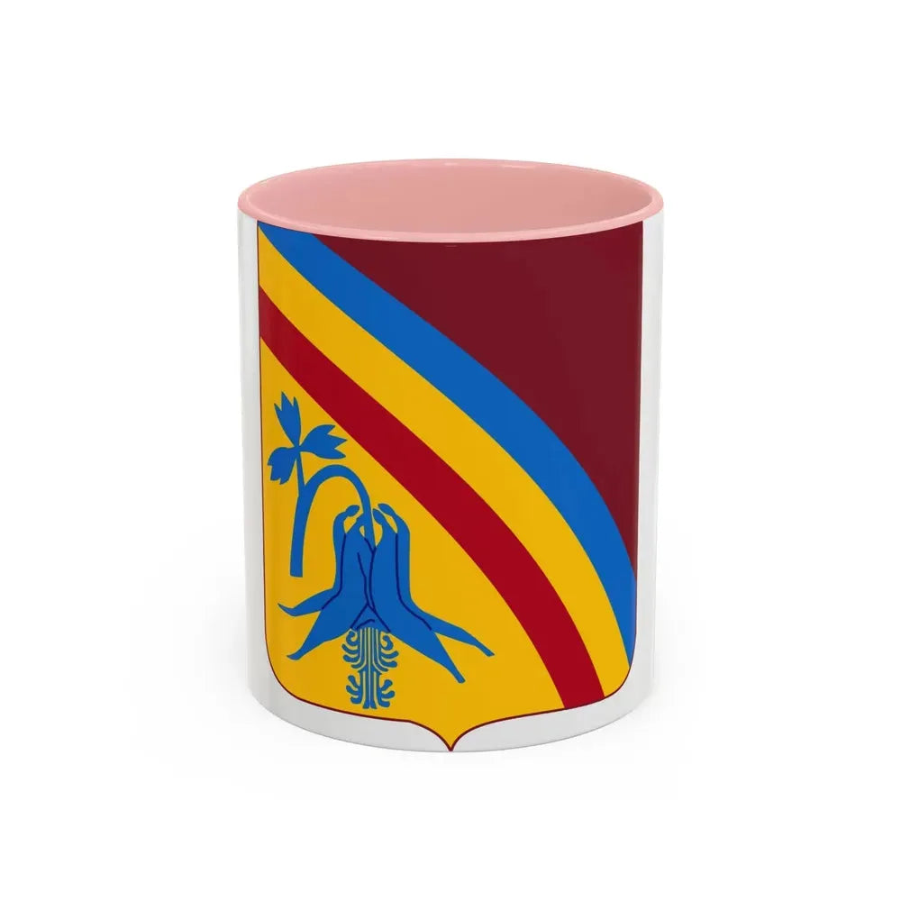 22 Transportation Battalion 2 (U.S. Army) Accent Coffee Mug 11oz Pink - Go Mug Yourself