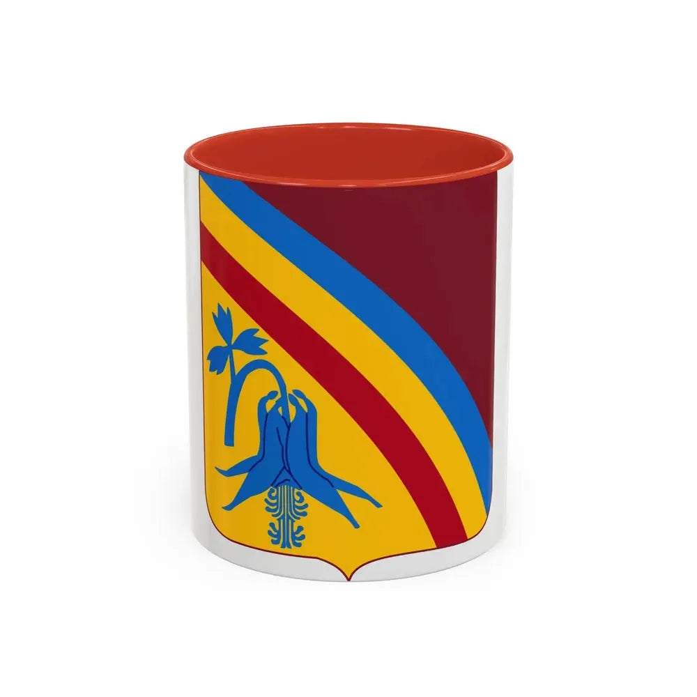 22 Transportation Battalion 2 (U.S. Army) Accent Coffee Mug 11oz Red - Go Mug Yourself