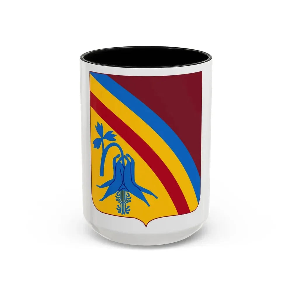 22 Transportation Battalion 2 (U.S. Army) Accent Coffee Mug 15oz Black - Go Mug Yourself