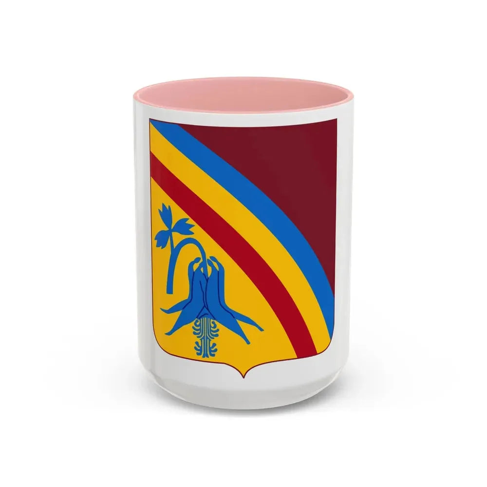 22 Transportation Battalion 2 (U.S. Army) Accent Coffee Mug 15oz Pink - Go Mug Yourself