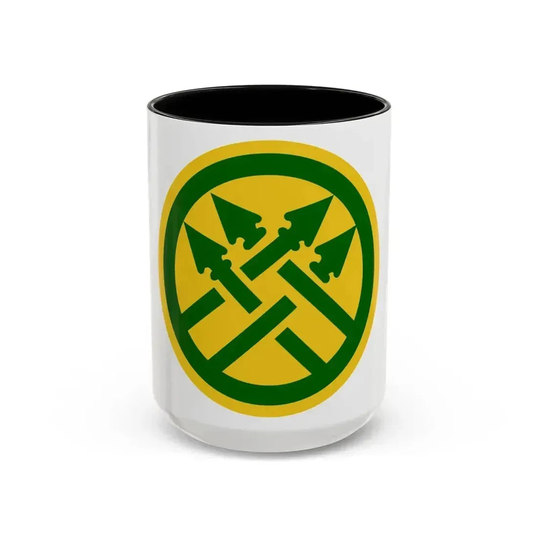 220th Military Police Brigade 2 (U.S. Army) Accent Coffee Mug 15oz Black - Go Mug Yourself