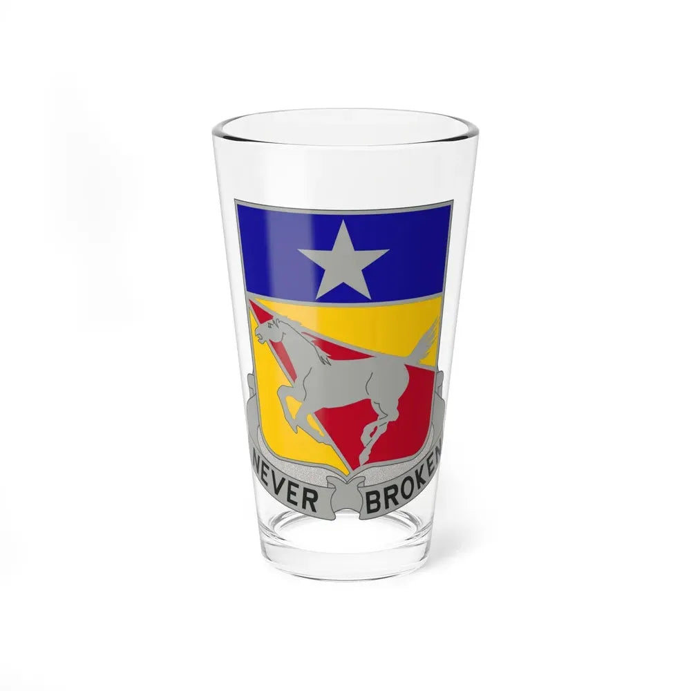 221 Cavalry Regiment (U.S. Army) Pint Glass 16oz 16oz - Go Mug Yourself