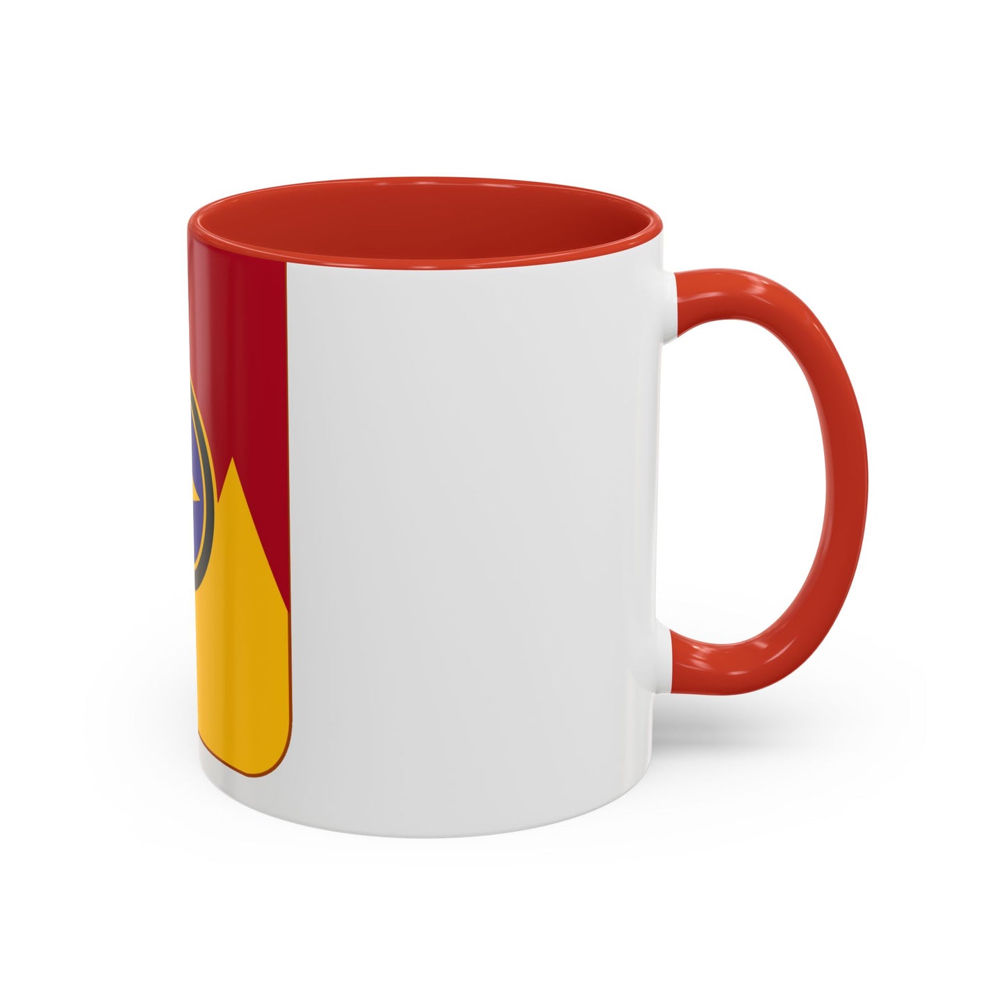 607th Armored Field Artillery Battalion v2 (U.S. Army) Accent Coffee Mug
