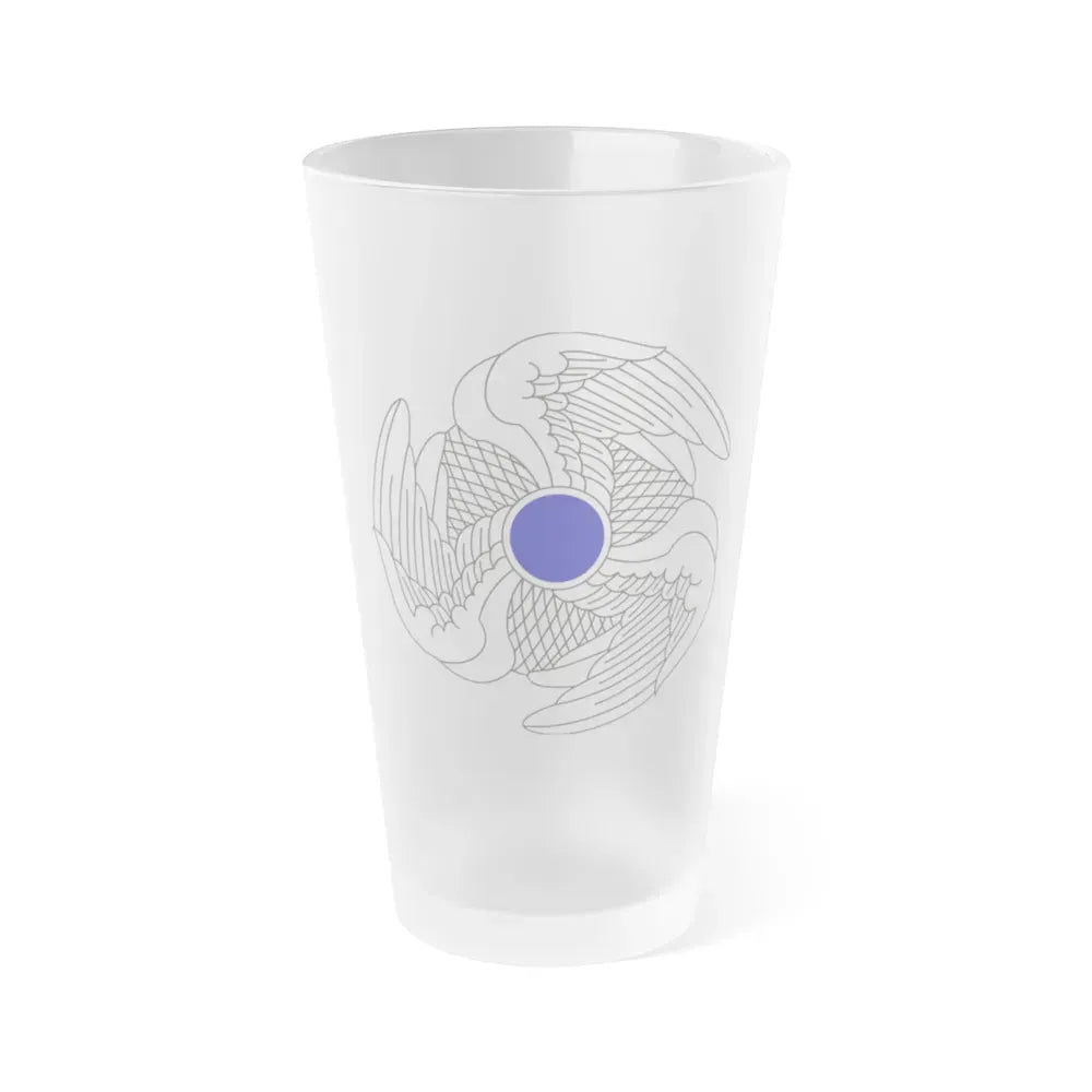 222 Aviation Regiment (U.S. Army) Frosted Pint Glass 16oz Default Title - Go Mug Yourself