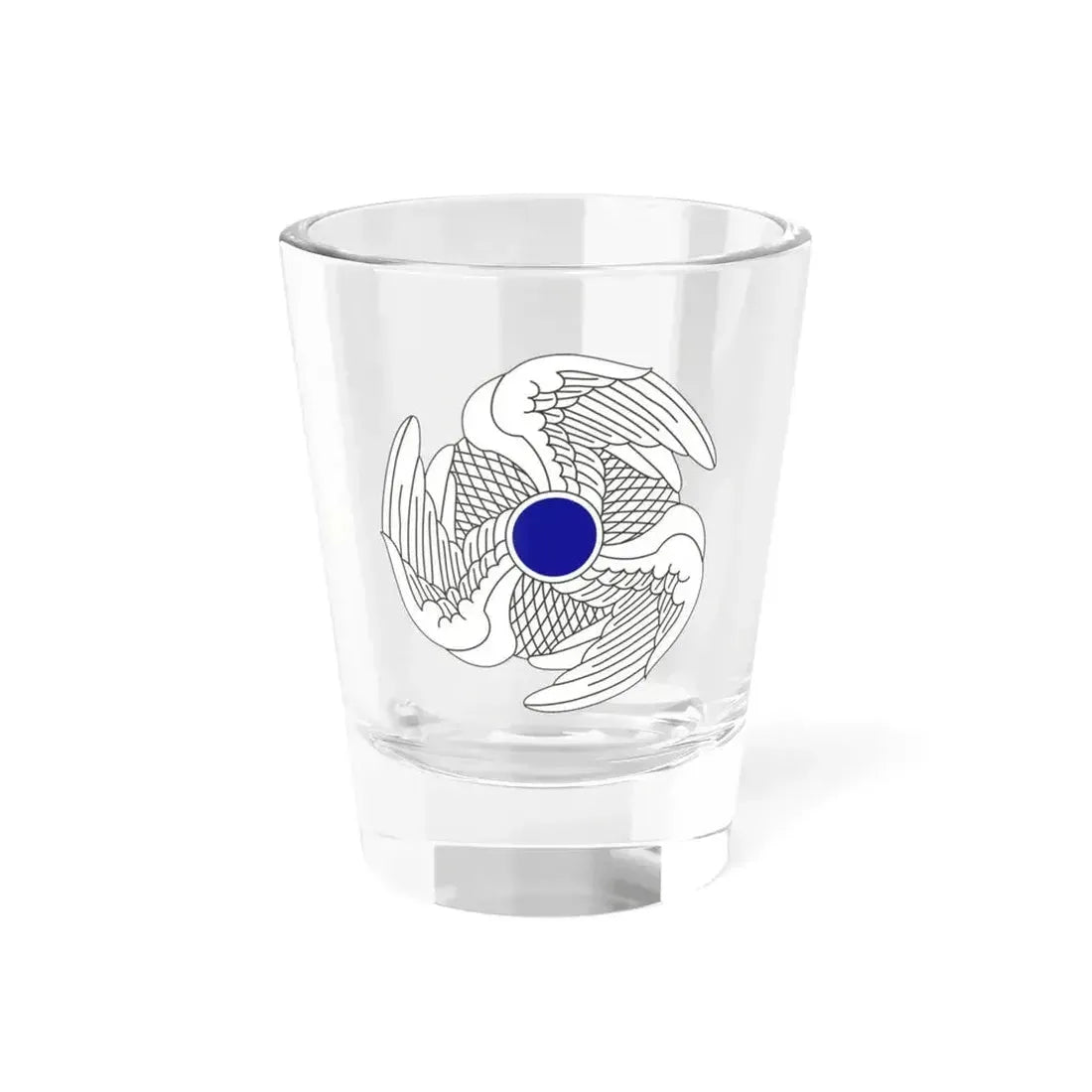 222 Aviation Regiment (U.S. Army) Shot Glass 1.5oz 1.5oz - Go Mug Yourself