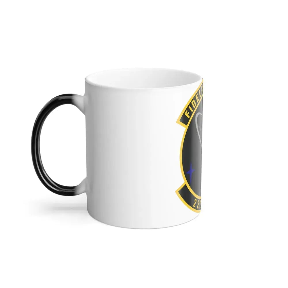 222d Command & Control Squadron (U.S. Air Force) Color Changing Mug - Go Mug Yourself