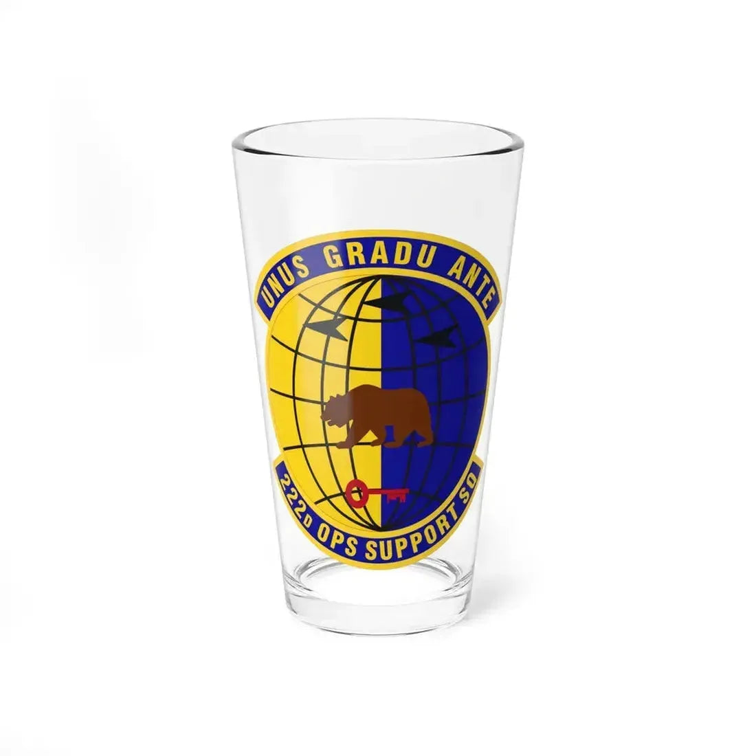 222d Operations Support Squadron (U.S. Air Force) Pint Glass 16oz 16oz - Go Mug Yourself