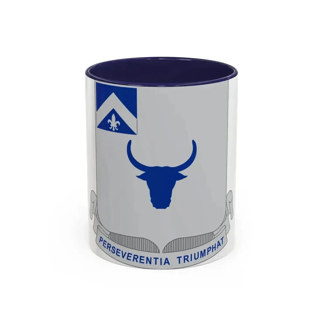 224 Armored Infantry Battalion (U.S. Army) Accent Coffee Mug 11oz Navy - Go Mug Yourself