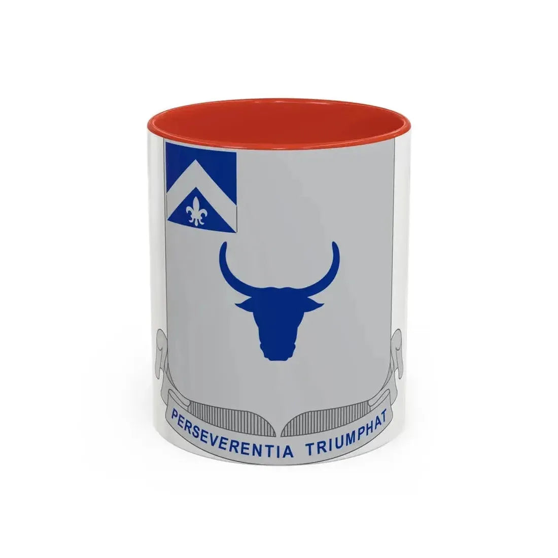 224 Armored Infantry Battalion (U.S. Army) Accent Coffee Mug 11oz Red - Go Mug Yourself