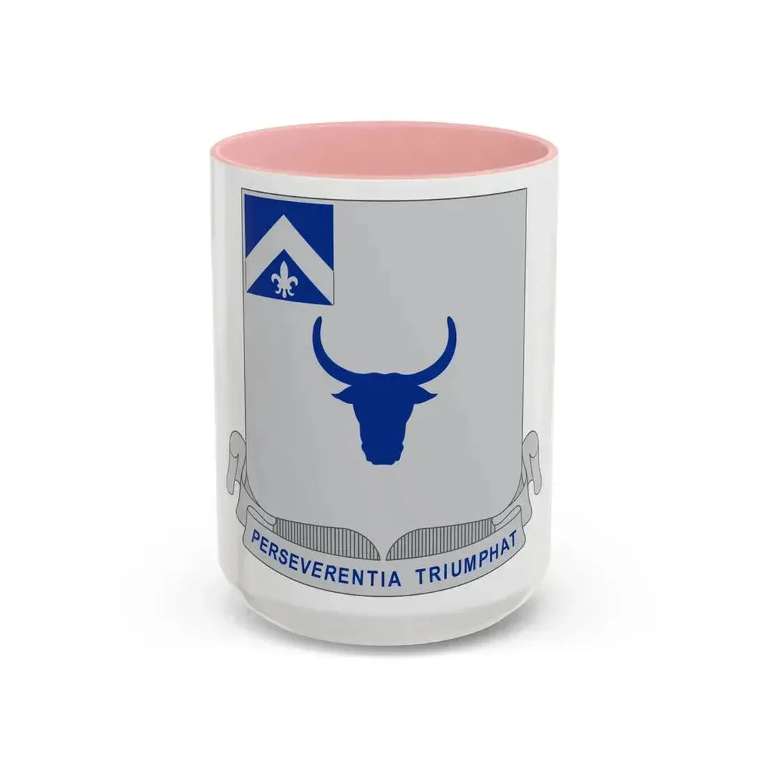 224 Armored Infantry Battalion (U.S. Army) Accent Coffee Mug 15oz Pink - Go Mug Yourself