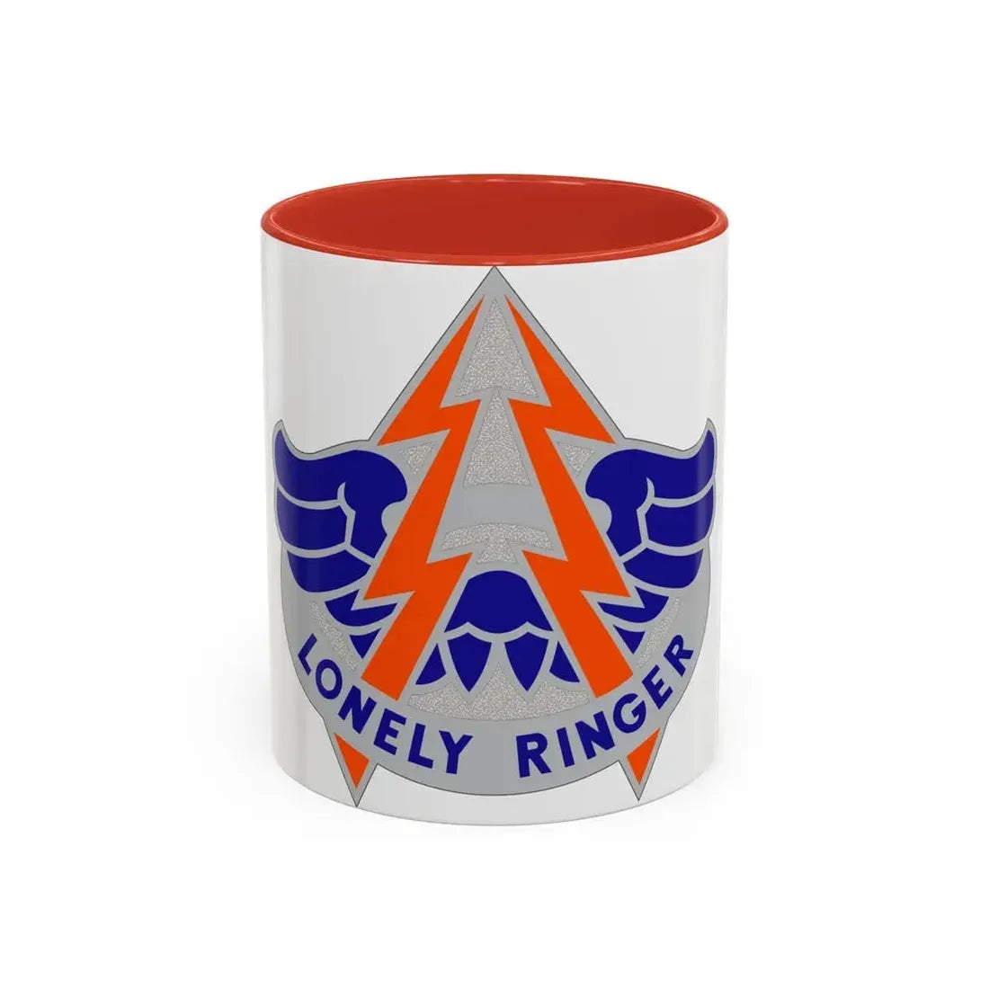 224 Aviation Battalion (U.S. Army) Accent Coffee Mug 11oz Red - Go Mug Yourself
