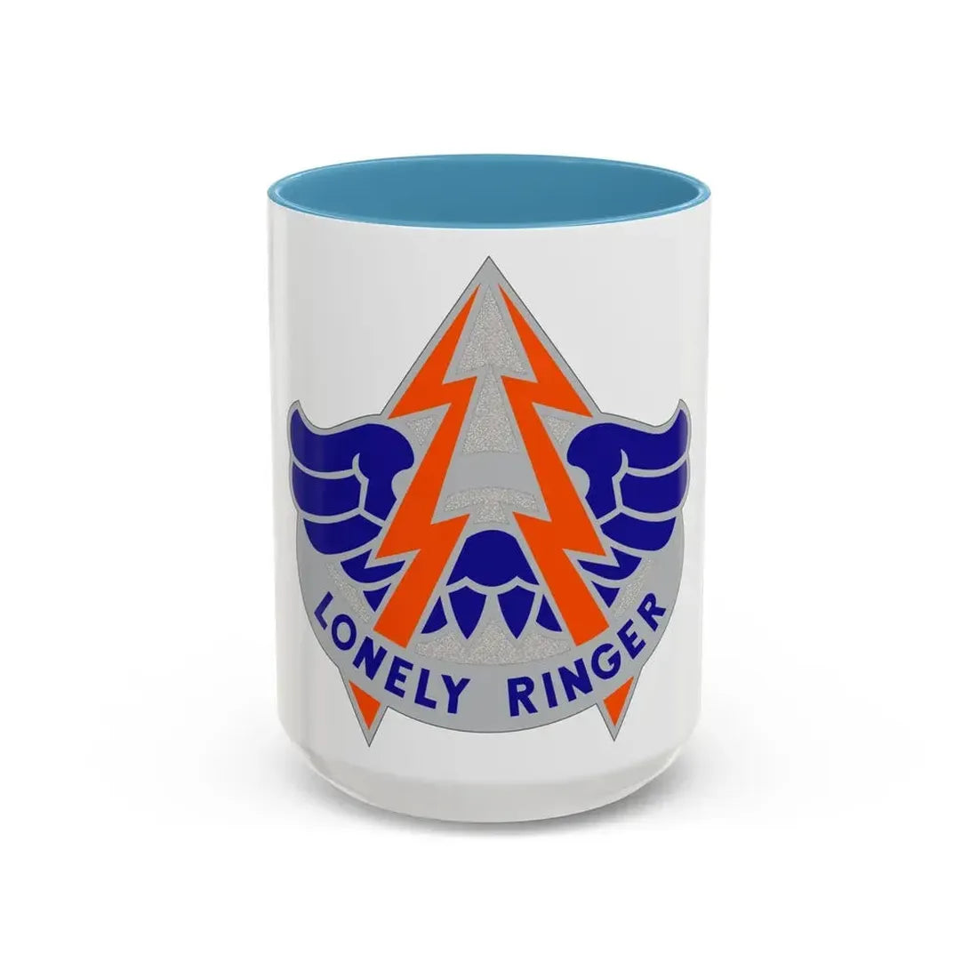 224 Aviation Battalion (U.S. Army) Accent Coffee Mug 15oz Light Blue - Go Mug Yourself