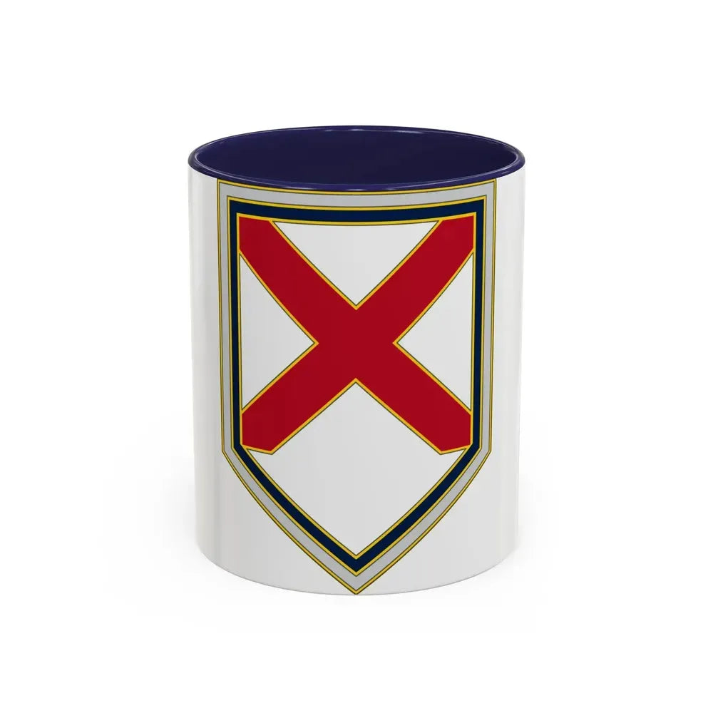 226 Maneuver Enhancement Brigade (U.S. Army) Accent Coffee Mug 11oz Navy - Go Mug Yourself