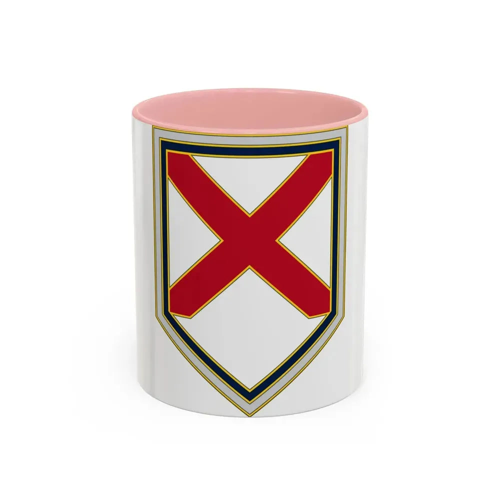 226 Maneuver Enhancement Brigade (U.S. Army) Accent Coffee Mug 11oz Pink - Go Mug Yourself