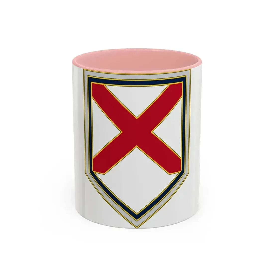 226 Maneuver Enhancement Brigade (U.S. Army) Accent Coffee Mug 11oz Pink - Go Mug Yourself