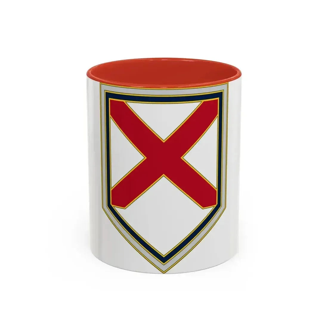 226 Maneuver Enhancement Brigade (U.S. Army) Accent Coffee Mug 11oz Red - Go Mug Yourself