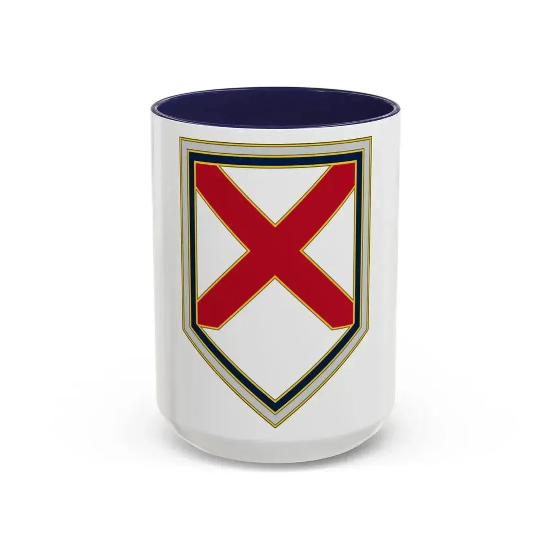 226 Maneuver Enhancement Brigade (U.S. Army) Accent Coffee Mug 15oz Navy - Go Mug Yourself