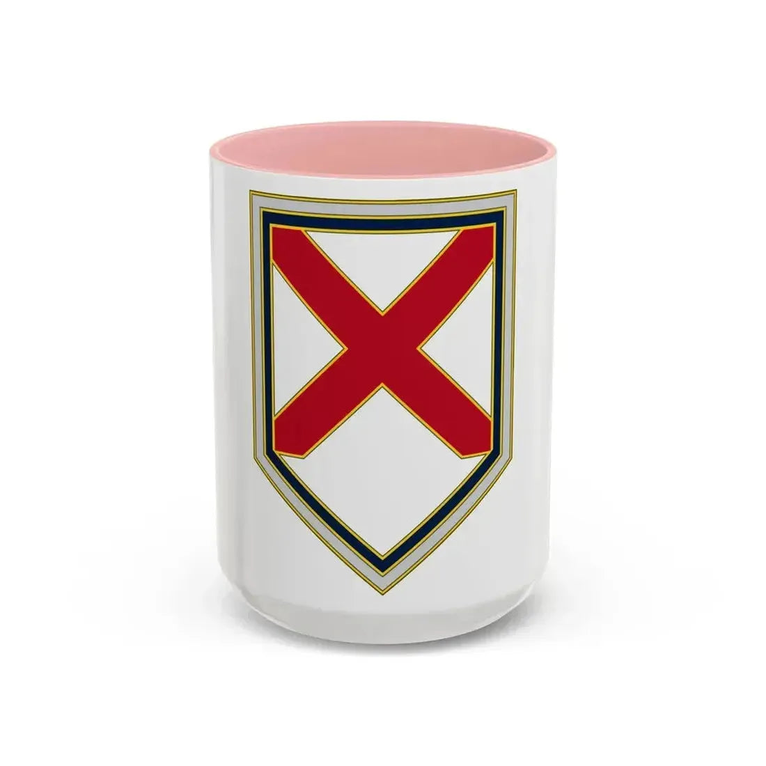 226 Maneuver Enhancement Brigade (U.S. Army) Accent Coffee Mug 15oz Pink - Go Mug Yourself