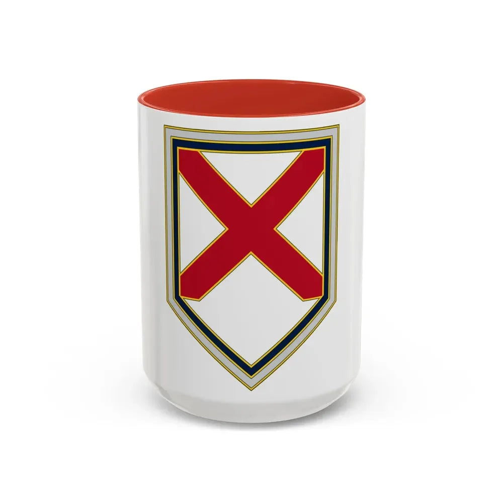 226 Maneuver Enhancement Brigade (U.S. Army) Accent Coffee Mug 15oz Red - Go Mug Yourself