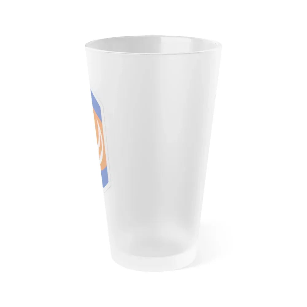 228 Signal Brigade (U.S. Army) Frosted Pint Glass 16oz - Go Mug Yourself