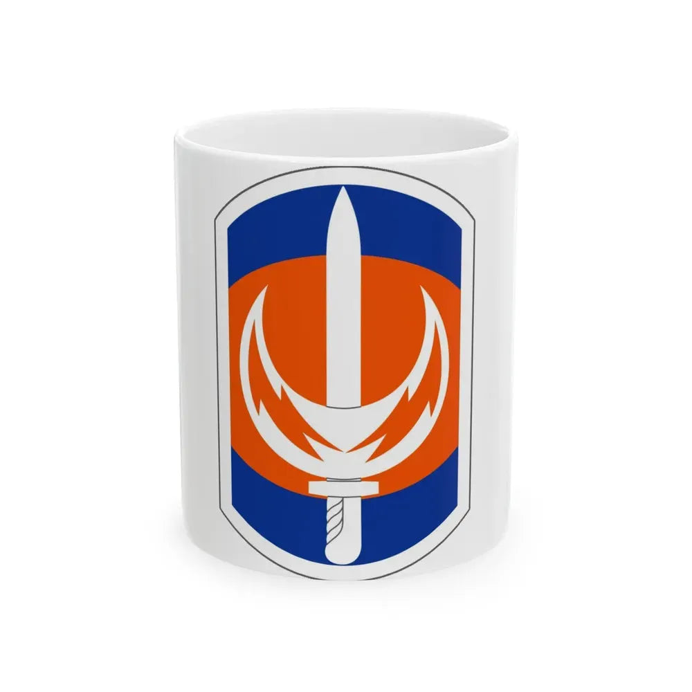 228 Signal Brigade (U.S. Army) White Coffee Mug 11oz - Go Mug Yourself