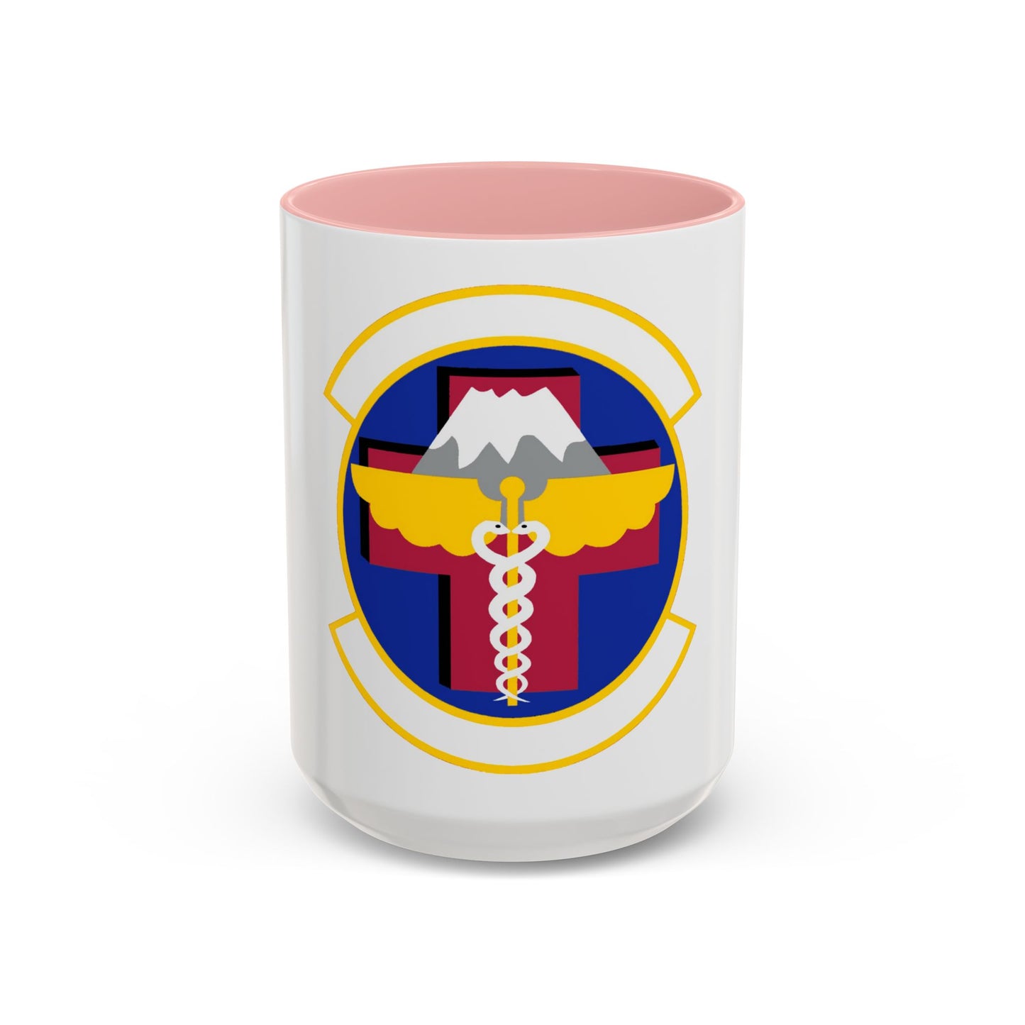 374 Healthcare Operations Squadron (U.S. Air Force) Accent Coffee Mug