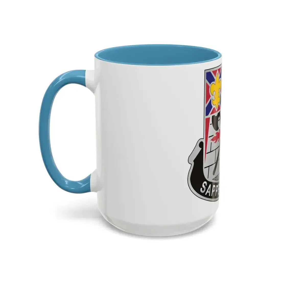 229 Engineer Battalion (U.S. Army) Accent Coffee Mug - Go Mug Yourself