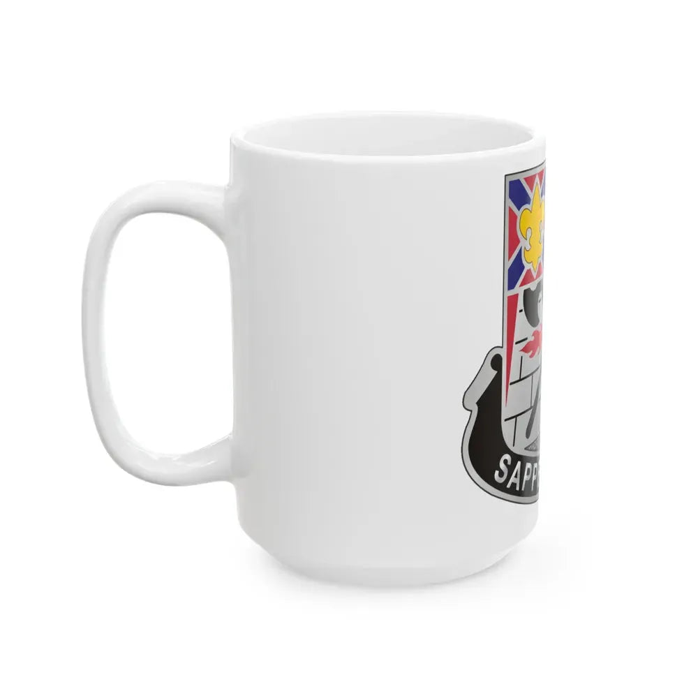 229 Engineer Battalion (U.S. Army) White Coffee Mug - Go Mug Yourself