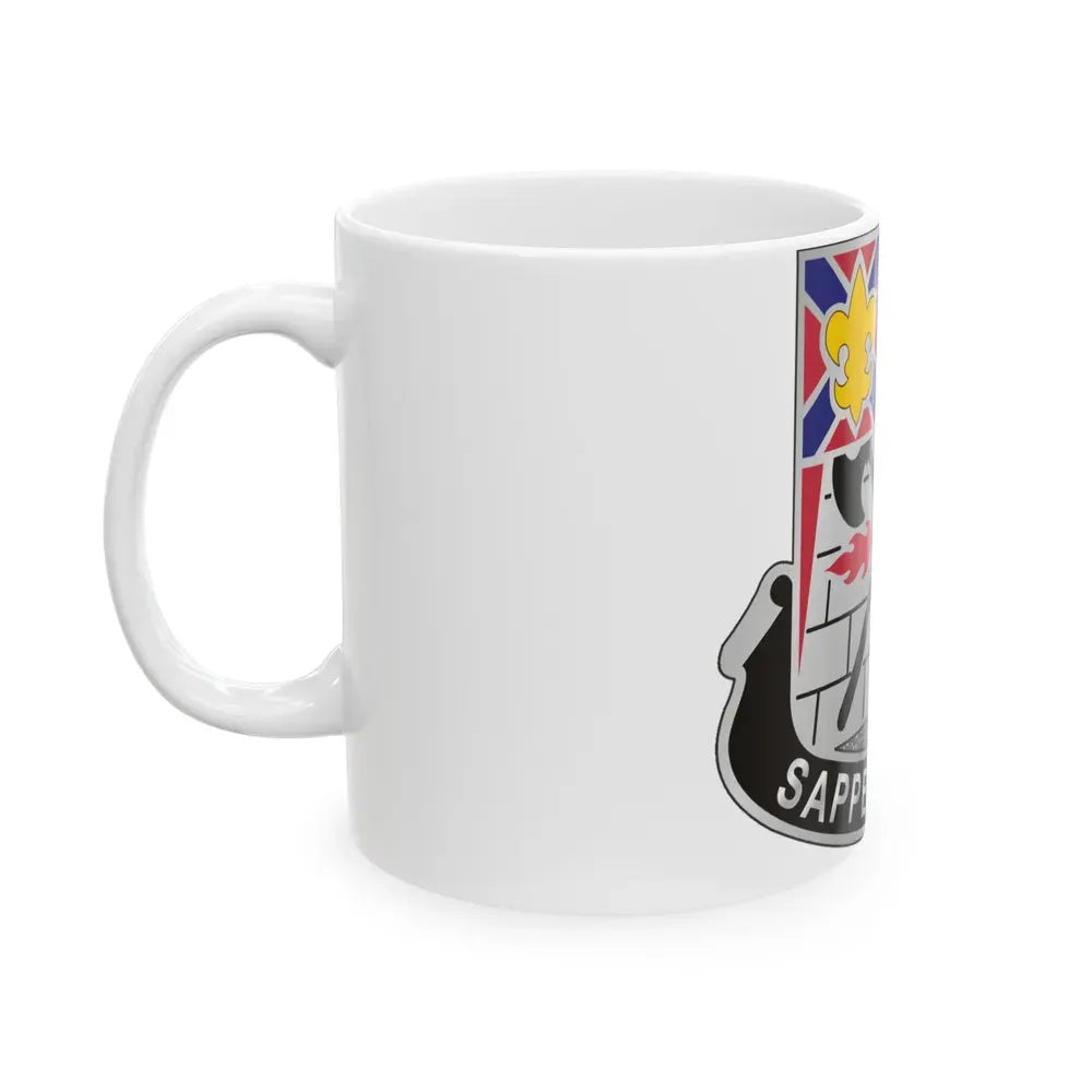 229 Engineer Battalion (U.S. Army) White Coffee Mug - Go Mug Yourself
