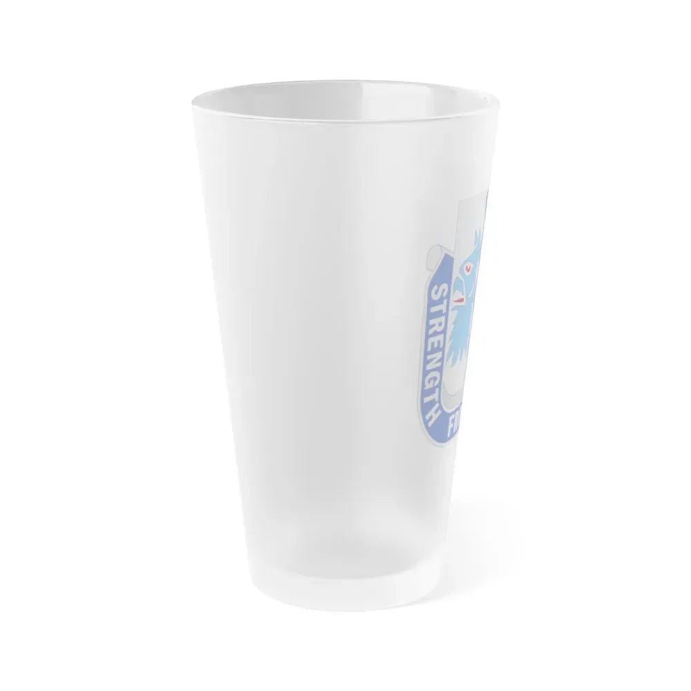 229 Military Intelligence Battalion (U.S. Army) Frosted Pint Glass 16oz - Go Mug Yourself