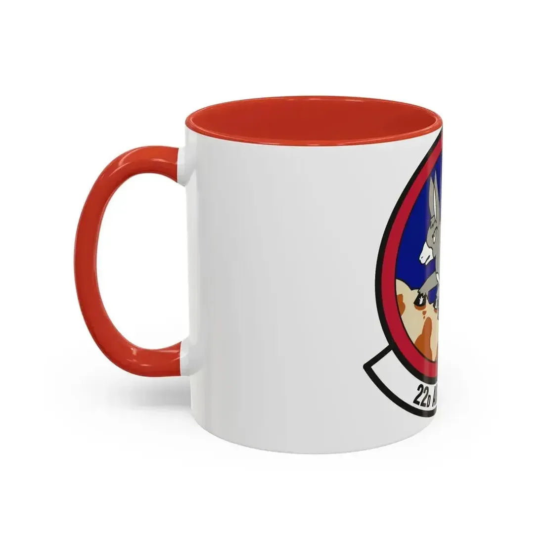 22d Airlift Squadron (U.S. Air Force) Accent Coffee Mug - Go Mug Yourself