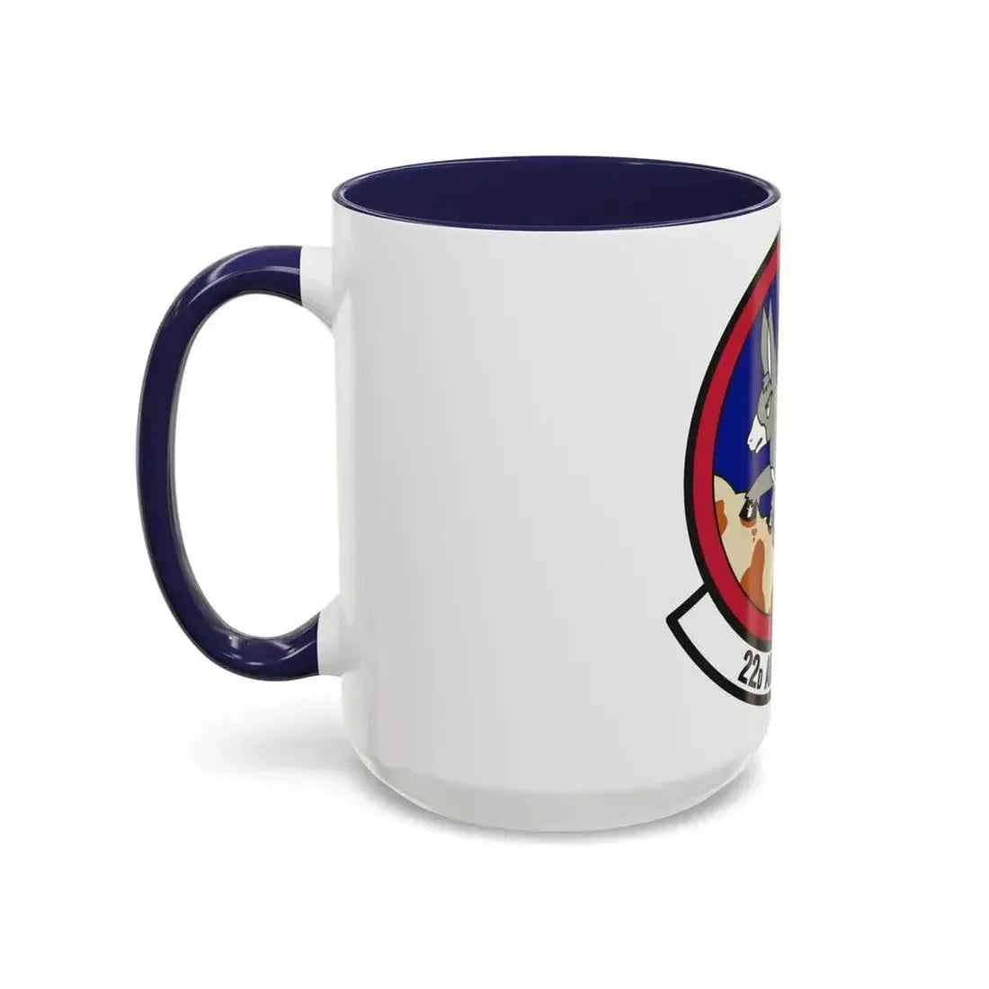 22d Airlift Squadron (U.S. Air Force) Accent Coffee Mug - Go Mug Yourself