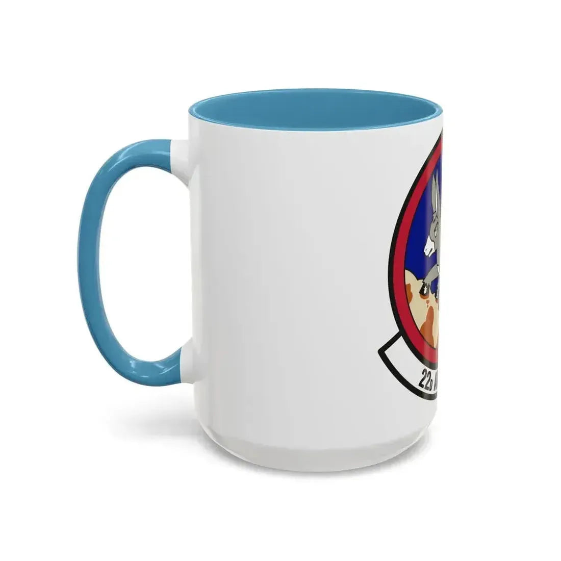 22d Airlift Squadron (U.S. Air Force) Accent Coffee Mug - Go Mug Yourself