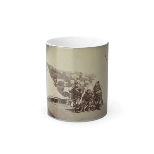 22D New York State Militia Near Harpers Ferry, Va., 1861 I.E.1862 001(2) (U.S. Civil War) Color Changing Coffee Mug 11oz Default Title - Go Mug Yourself