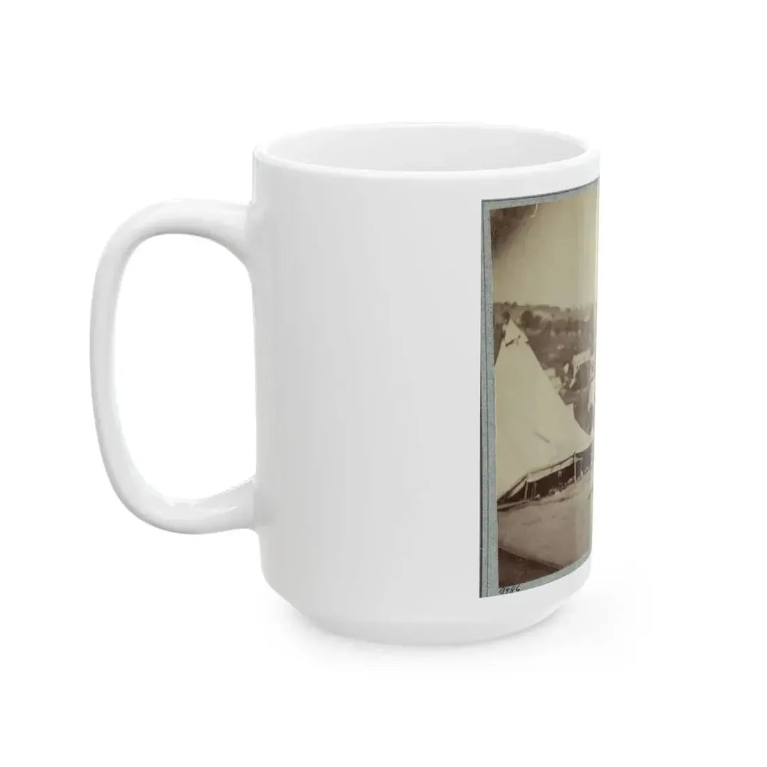 22d New York State Militia Near Harpers Ferry, Va., 1861 I.E.1862 001(2) (U.S. Civil War) White Coffee Mug - Go Mug Yourself