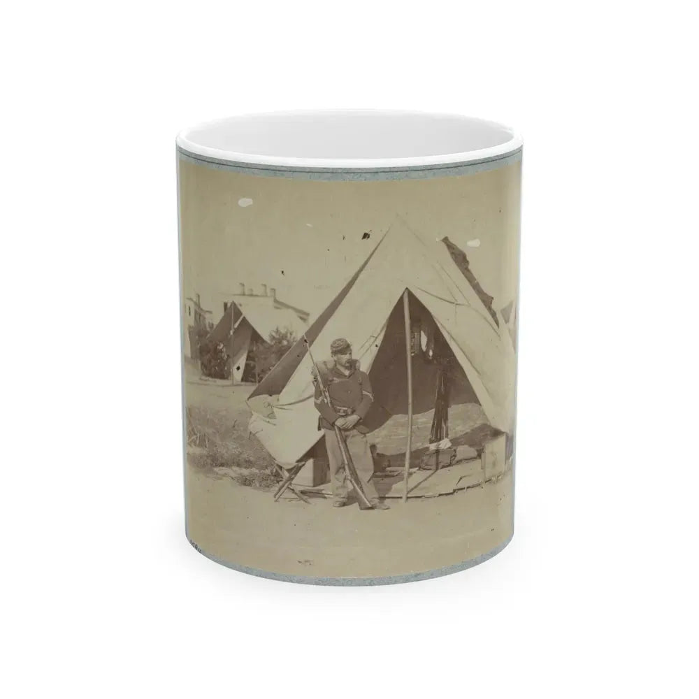 22d New York State Militia Near Harpers Ferry, Va., 1861 I.E.1862 001 (U.S. Civil War) White Coffee Mug 11oz - Go Mug Yourself